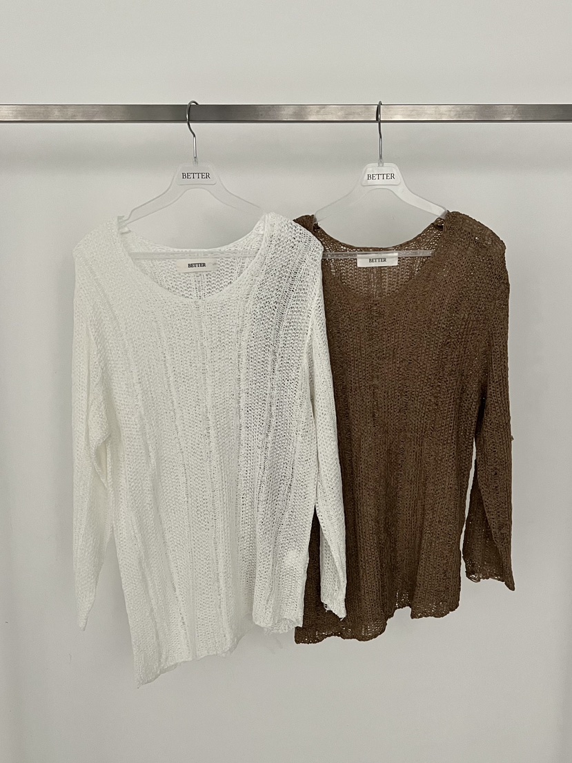 BETTER韓國直郵女士新品時尚休閑推薦熱賣真品人氣針織衫BETTER針織衫