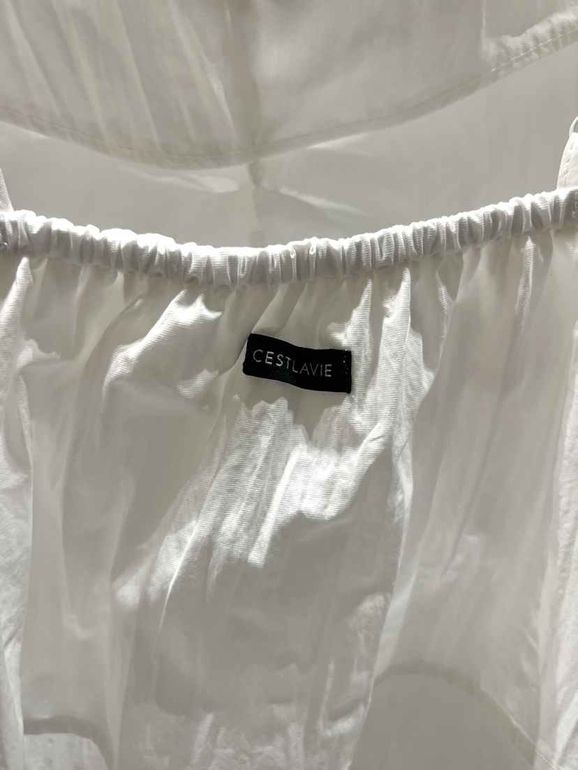 CESTLAVIE韓國直郵女士新品推薦熱賣真品人氣吊帶背心褶皺CESTLAVIE吊帶/背心