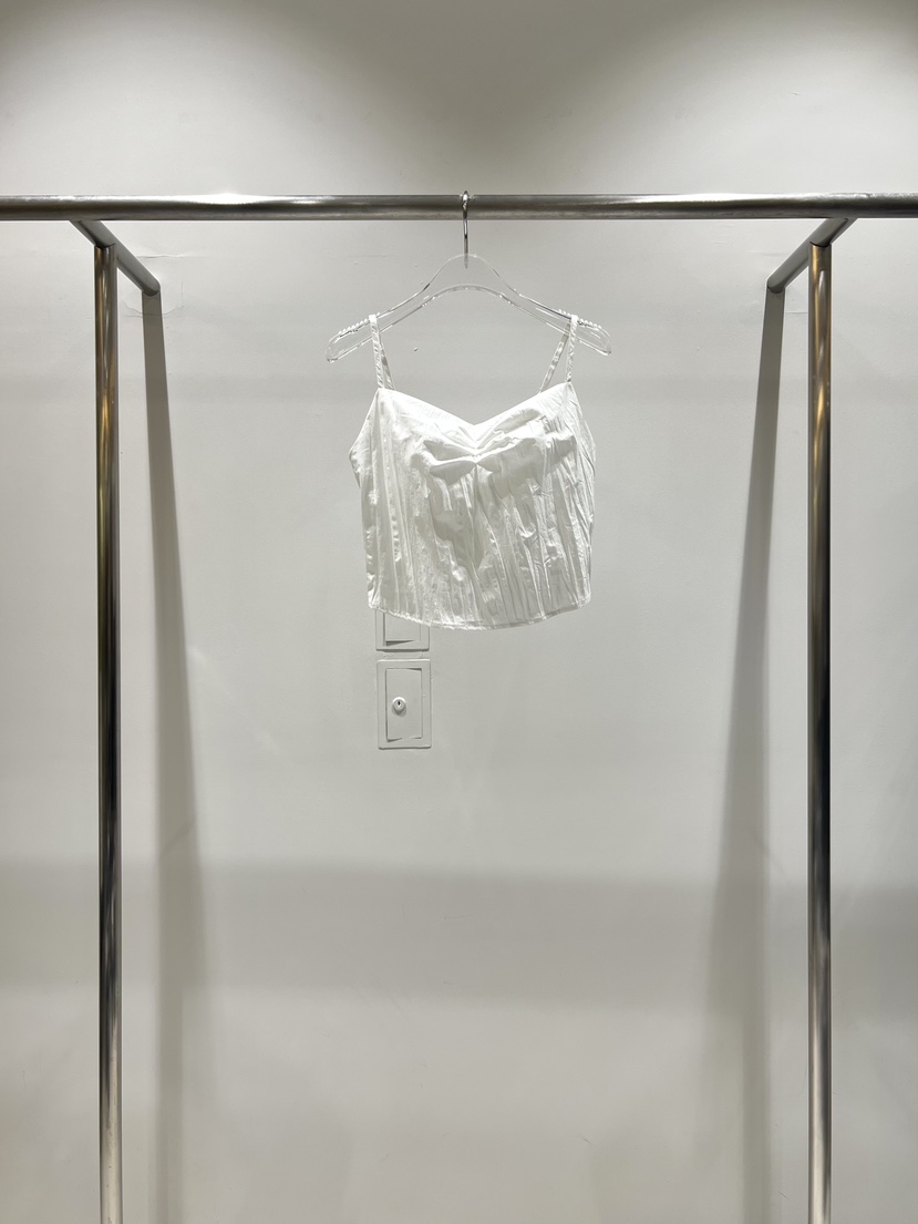 CESTLAVIE韓國直郵女士新品推薦熱賣真品人氣吊帶背心褶皺CESTLAVIE吊帶/背心圖色1