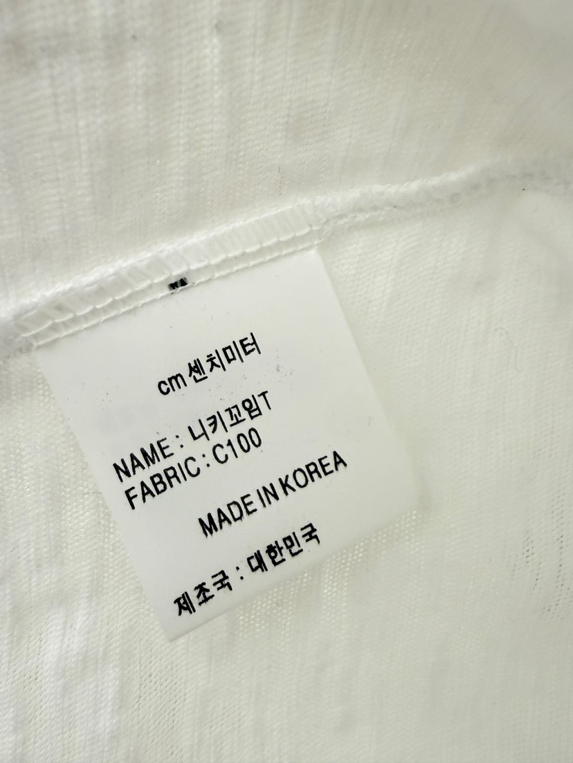 CM韓國代購女士新品休閑26春夏人氣時尚職業推薦熱賣T恤CM_centimeterT恤