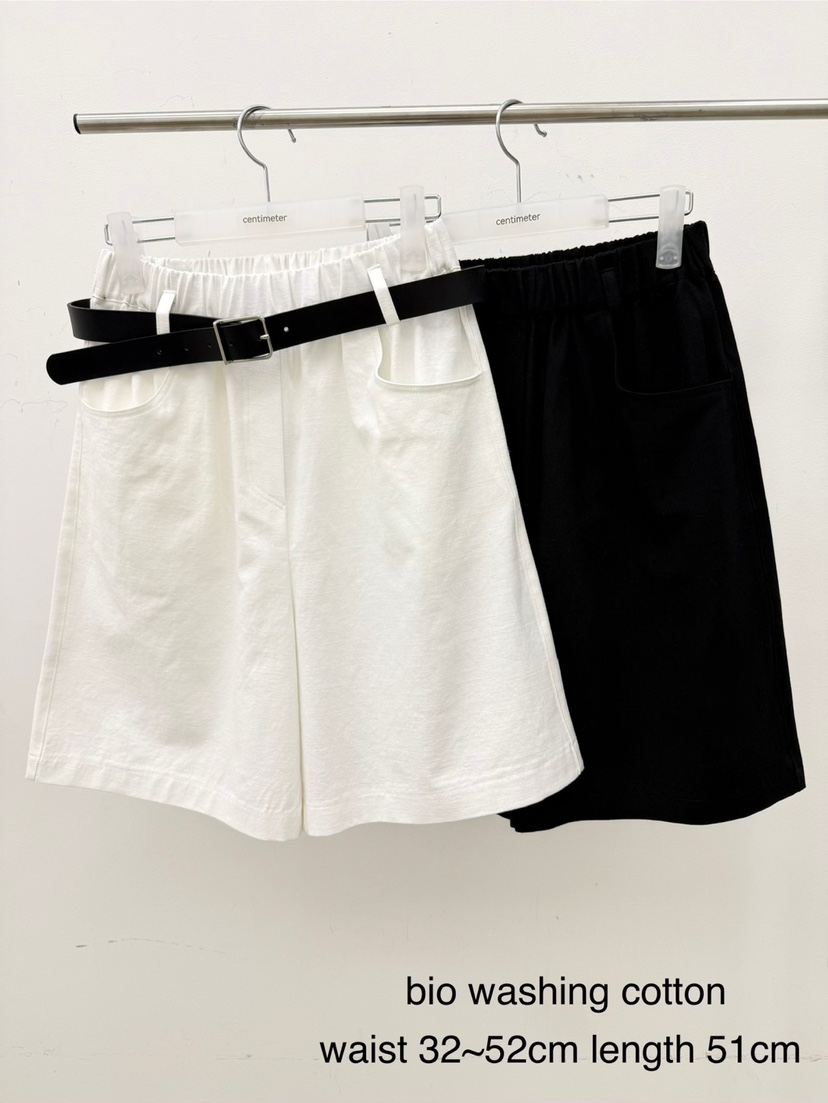 CM韓國東大門代購女裝新品人氣時尚26春夏休閑短褲不含腰帶CM_centimeter短褲