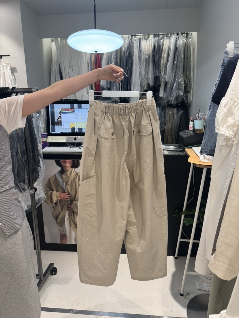 OLI SEOUL韓國代購女裝新品休閑推薦26春夏熱賣人氣休閑褲OLI SEOUL休閑褲