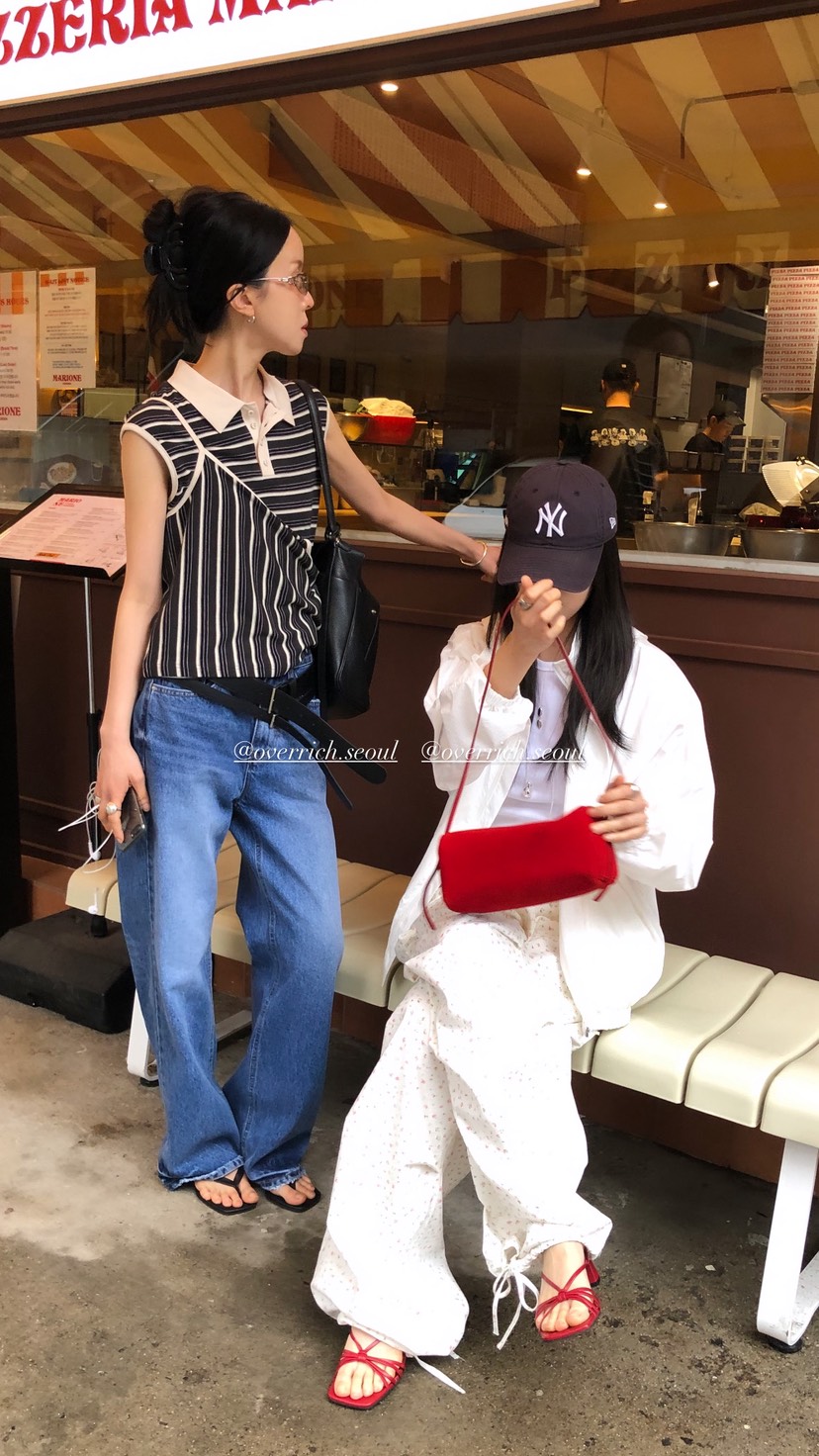 OVER RICH韓國直郵女士新品推薦人氣26春夏真品吊帶背心OVER RICH吊帶/背心