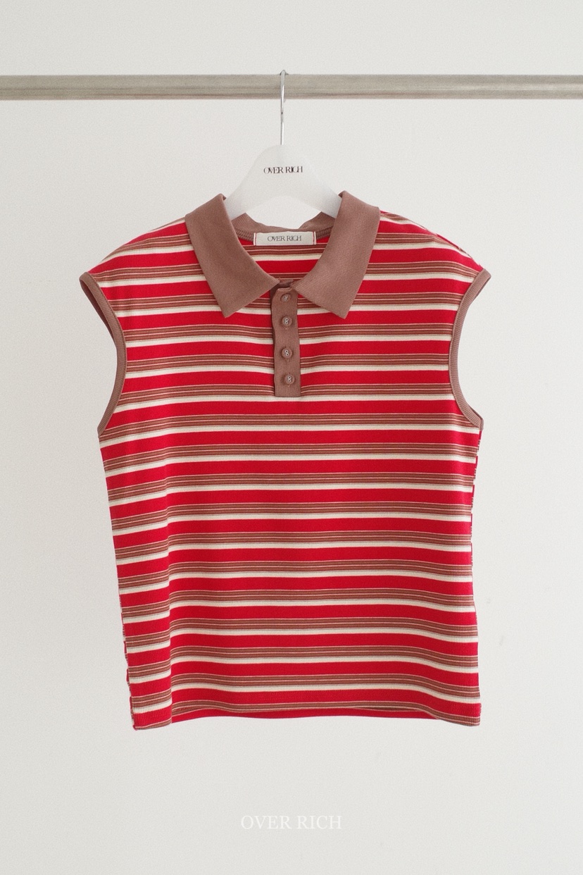 OVER RICH韓國直郵女士新品推薦人氣26春夏真品吊帶背心OVER RICH吊帶/背心圖色1