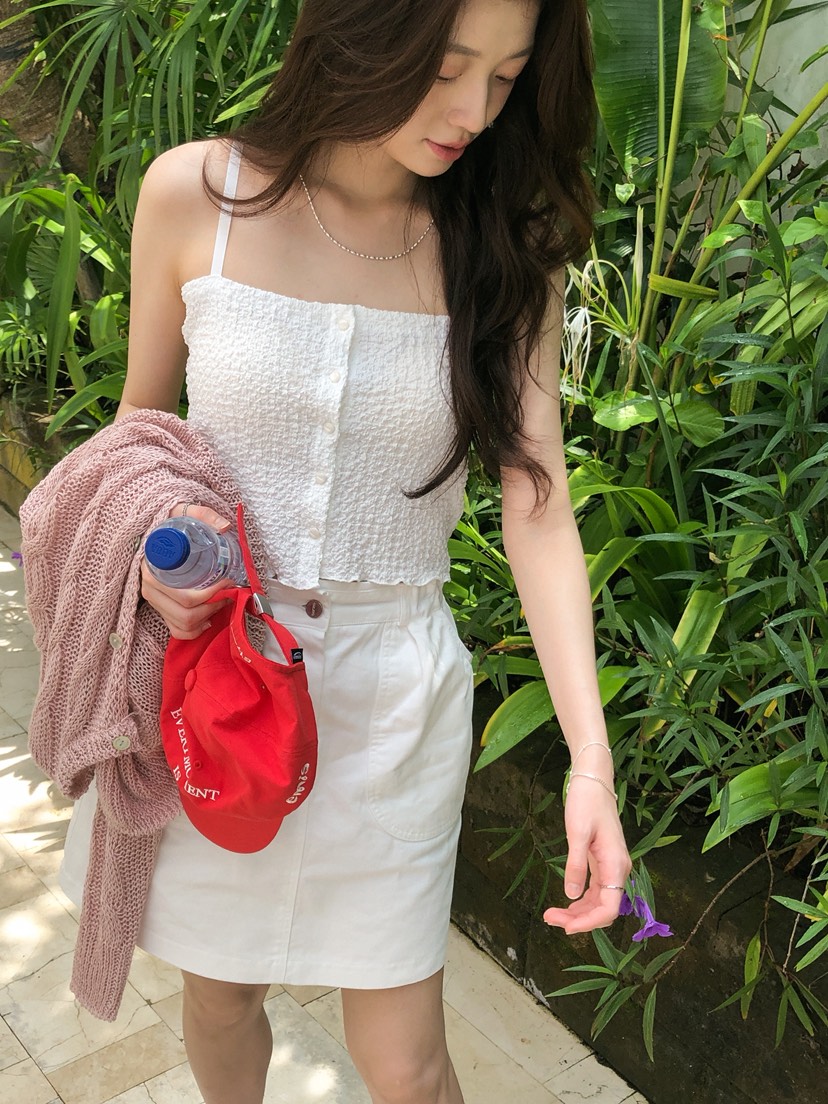 ERUME韓國東大門直郵女士新款休閑推薦26春夏人氣熱賣短裙ERUME短裙