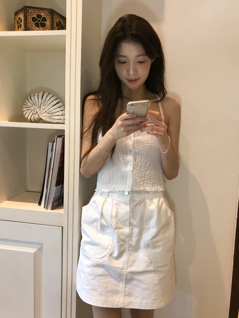 ERUME韓國東大門直郵女士新款休閑推薦26春夏人氣熱賣短裙ERUME短裙