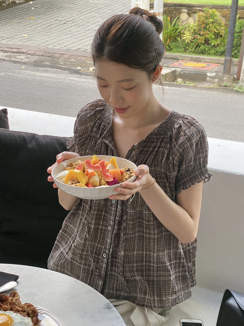 ERUME韓國代購女裝新品時尚人氣職業熱賣推薦26春夏襯衫蕾絲衫ERUME襯衫/蕾絲衫