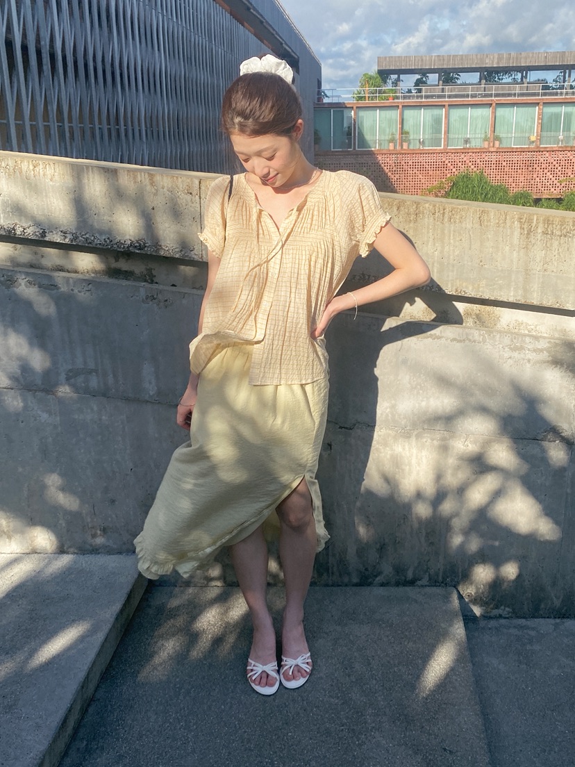 ERUME韓國代購女裝新品時尚人氣職業熱賣推薦26春夏襯衫蕾絲衫ERUME襯衫/蕾絲衫