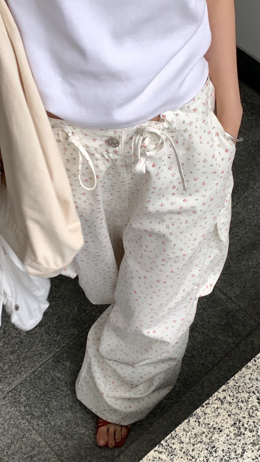 OVER RICH韓國東大門代購女裝新款熱賣人氣26春夏休閑褲OVER RICH休閑褲