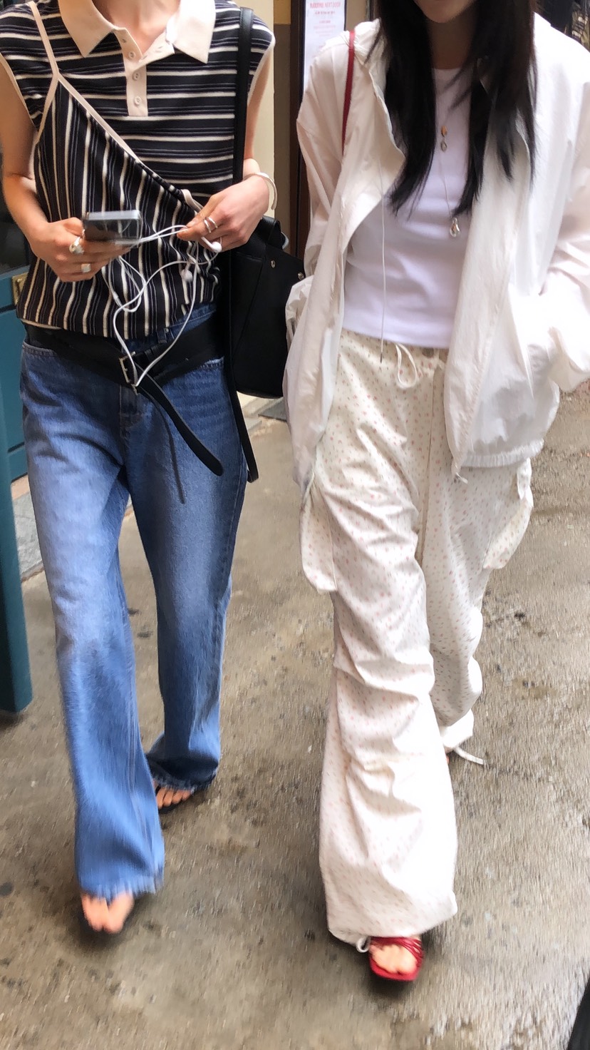 OVER RICH韓國東大門代購女裝新款熱賣人氣26春夏休閑褲OVER RICH休閑褲