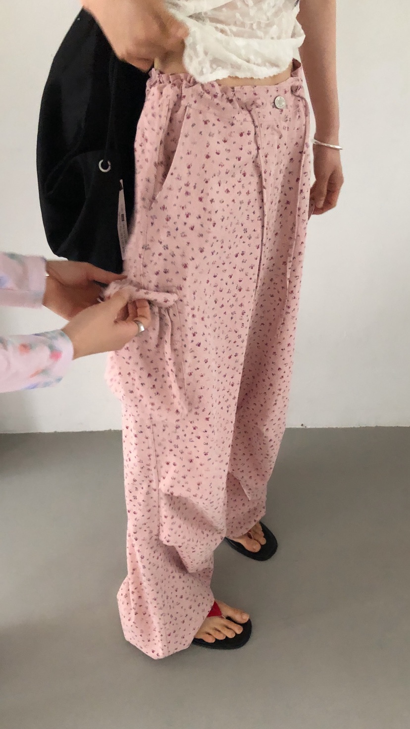 OVER RICH韓國東大門代購女裝新款熱賣人氣26春夏休閑褲OVER RICH休閑褲