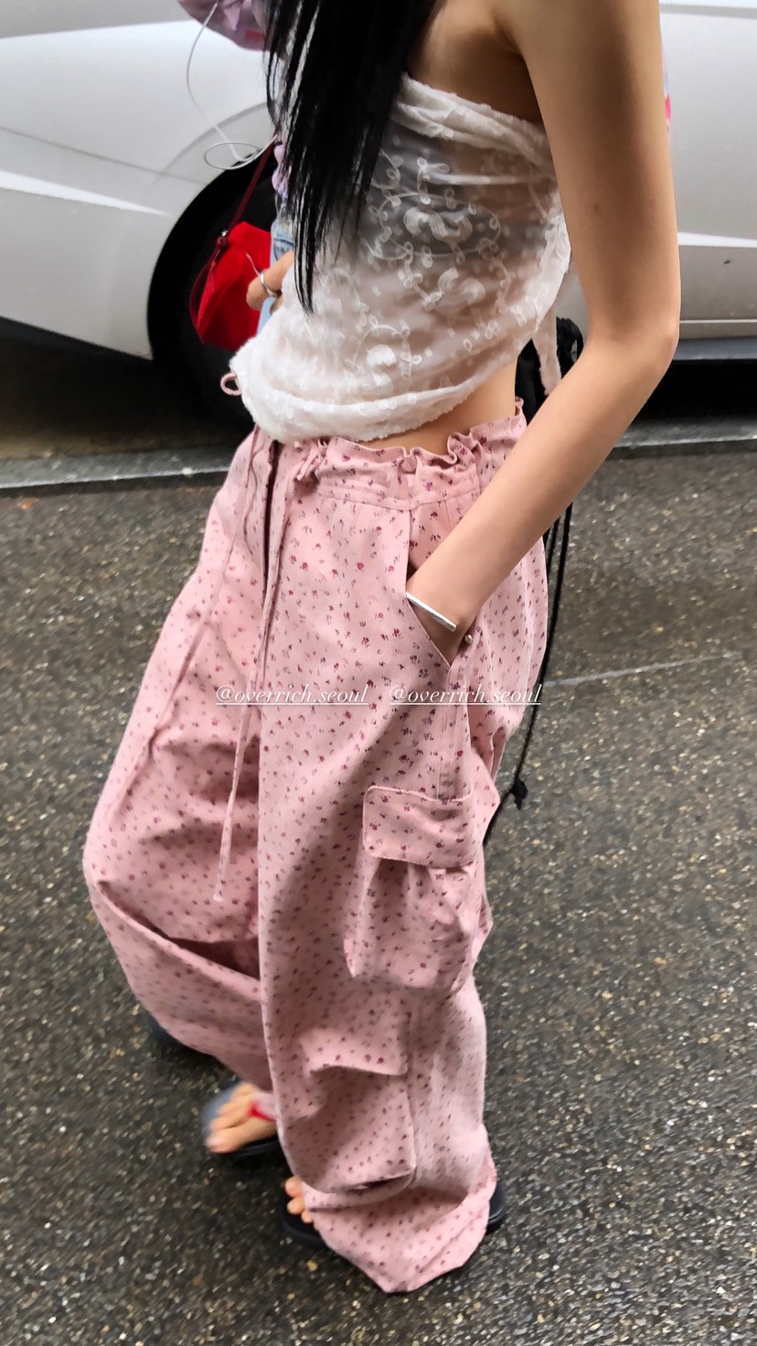 OVER RICH韓國東大門代購女裝新款熱賣人氣26春夏休閑褲OVER RICH休閑褲