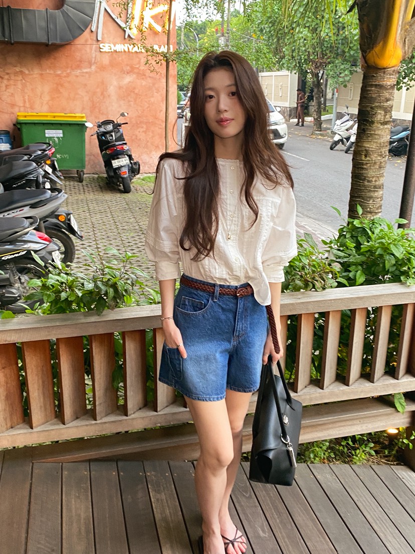 ERUME東大門實拍女士新品人氣職業時尚推薦熱賣襯衫蕾絲衫ERUME襯衫/蕾絲衫