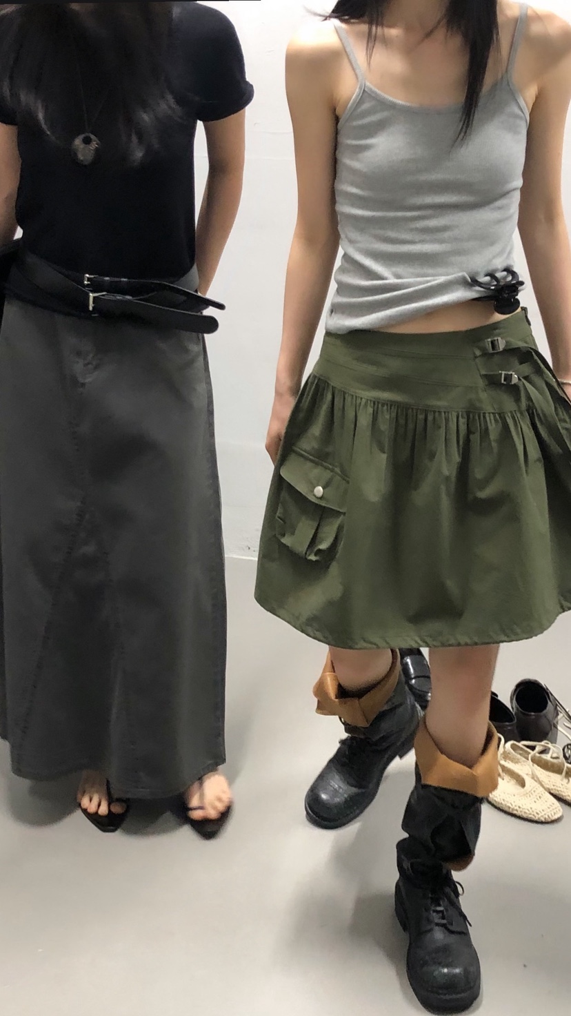 OVER RICH韓國代購女士新品休閑26春夏職業熱賣時尚短裙OVER RICH短裙