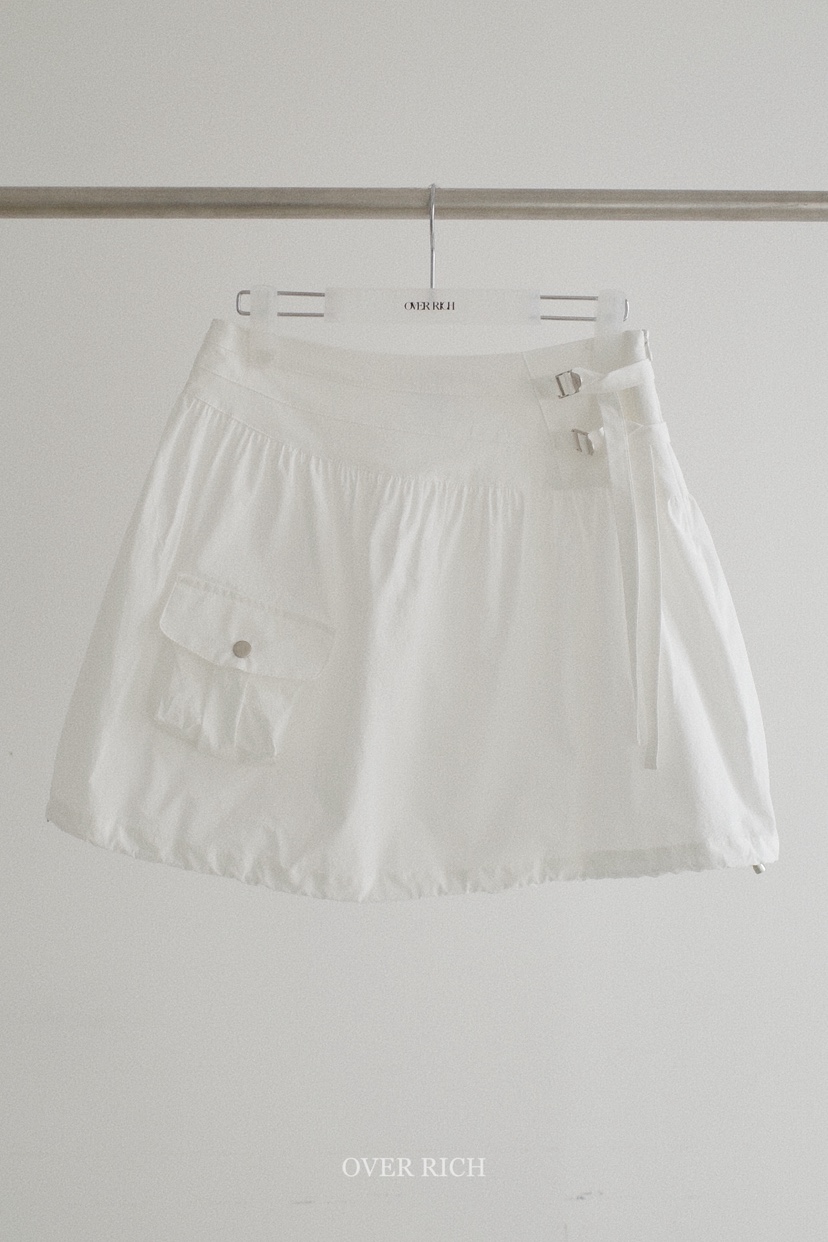 OVER RICH韓國代購女士新品休閑26春夏職業熱賣時尚短裙OVER RICH短裙圖色2