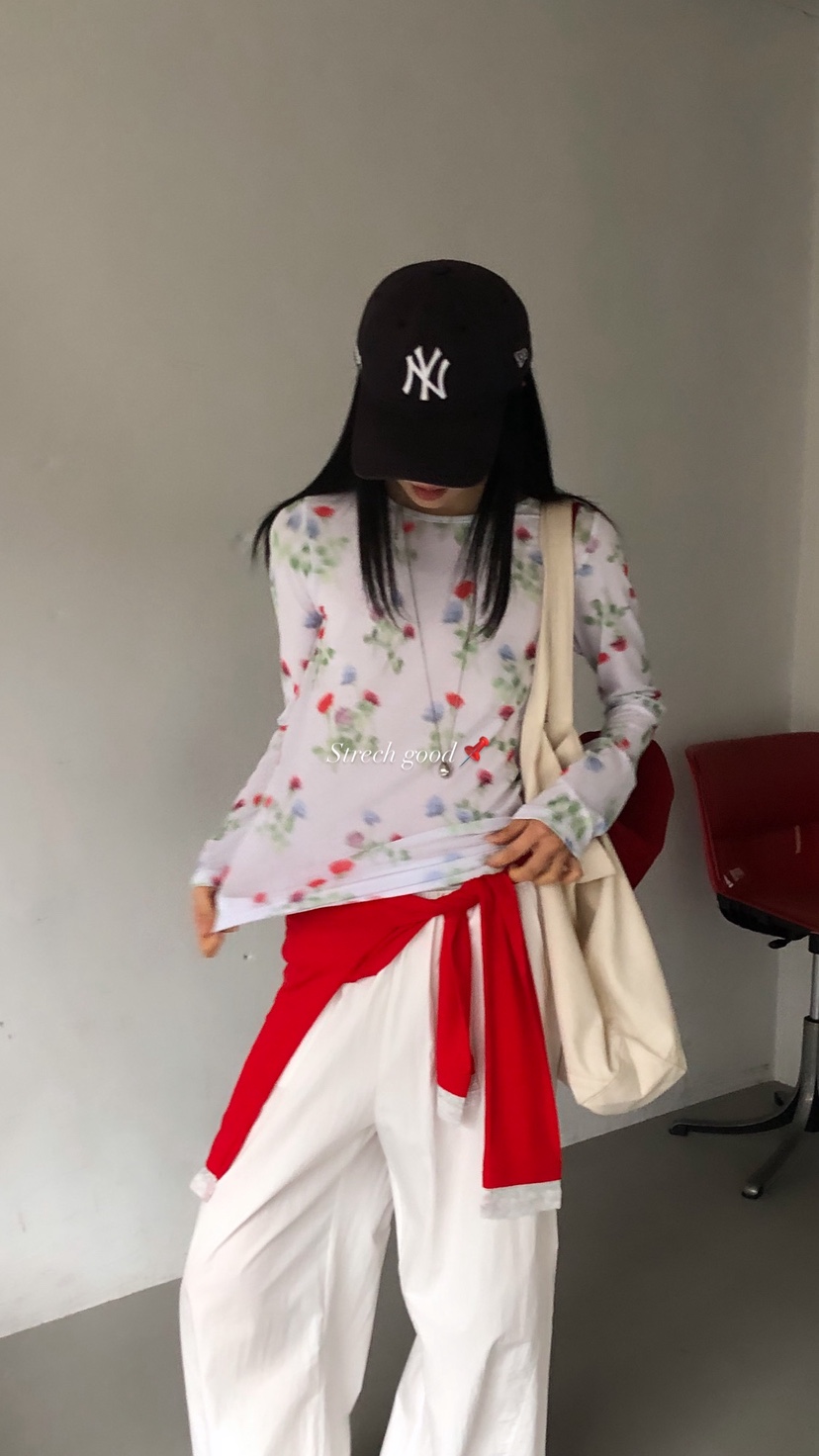 OVER RICH韓國東大門直郵女裝新款推薦26春夏熱賣長袖T恤OVER RICH長袖T恤