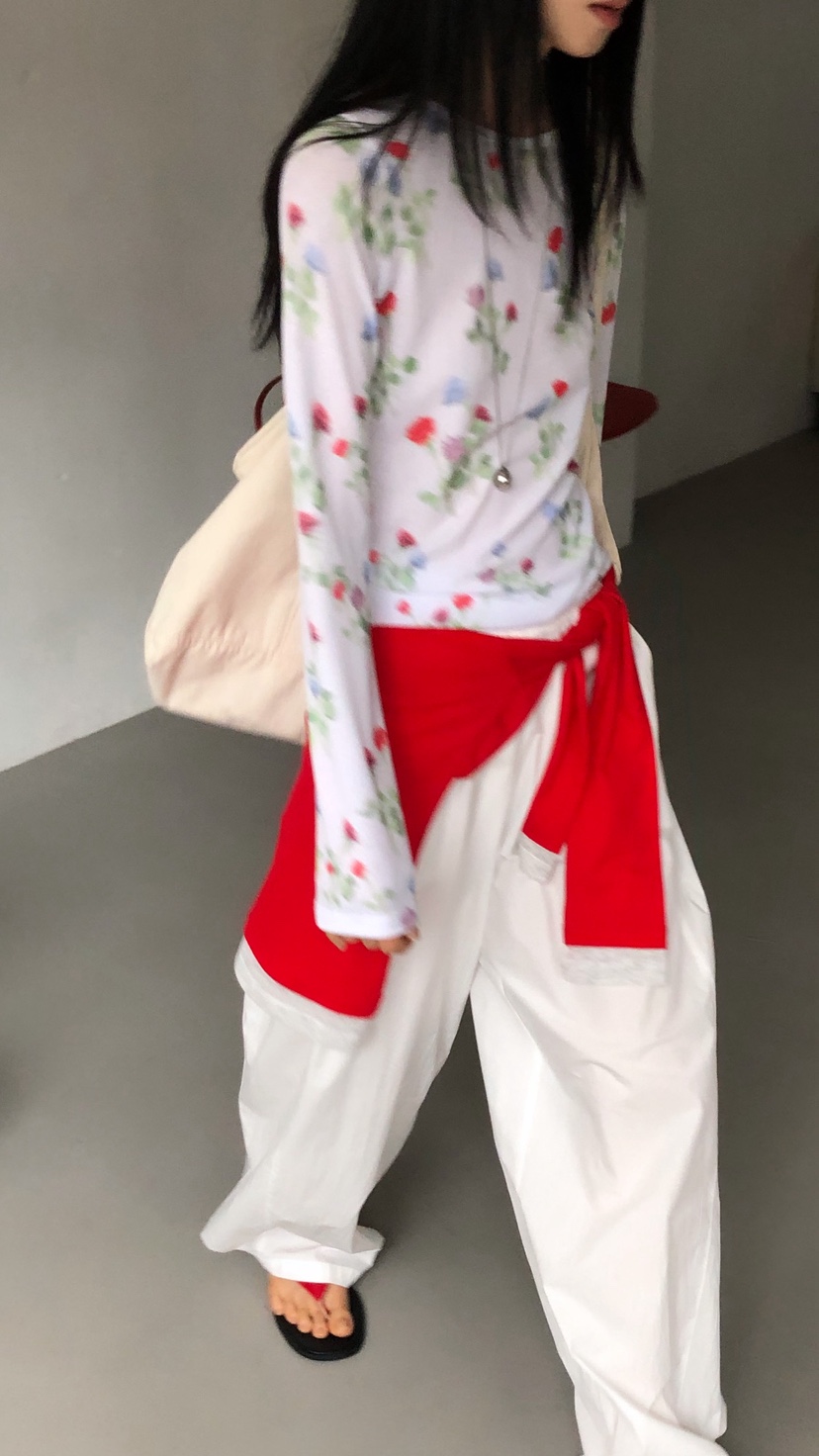 OVER RICH韓國東大門直郵女裝新款推薦26春夏熱賣長袖T恤OVER RICH長袖T恤