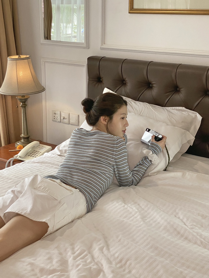 ERUME韓國代購女士新品推薦26春夏人氣熱賣休閑時尚針織衫ERUME針織衫