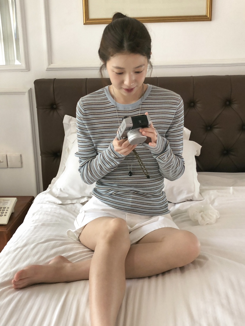 ERUME韓國代購女士新品推薦26春夏人氣熱賣休閑時尚針織衫ERUME針織衫