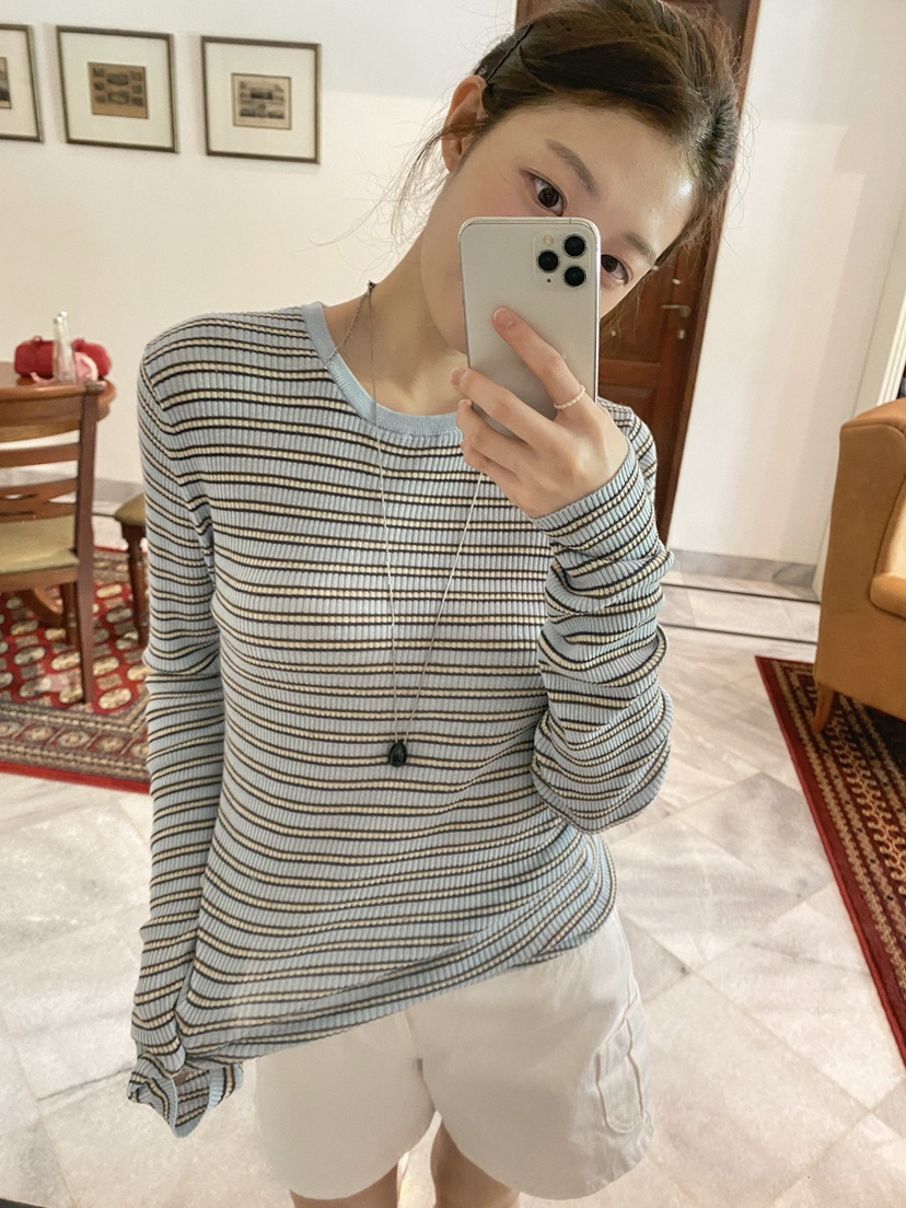 ERUME韓國代購女士新品推薦26春夏人氣熱賣休閑時尚針織衫ERUME針織衫