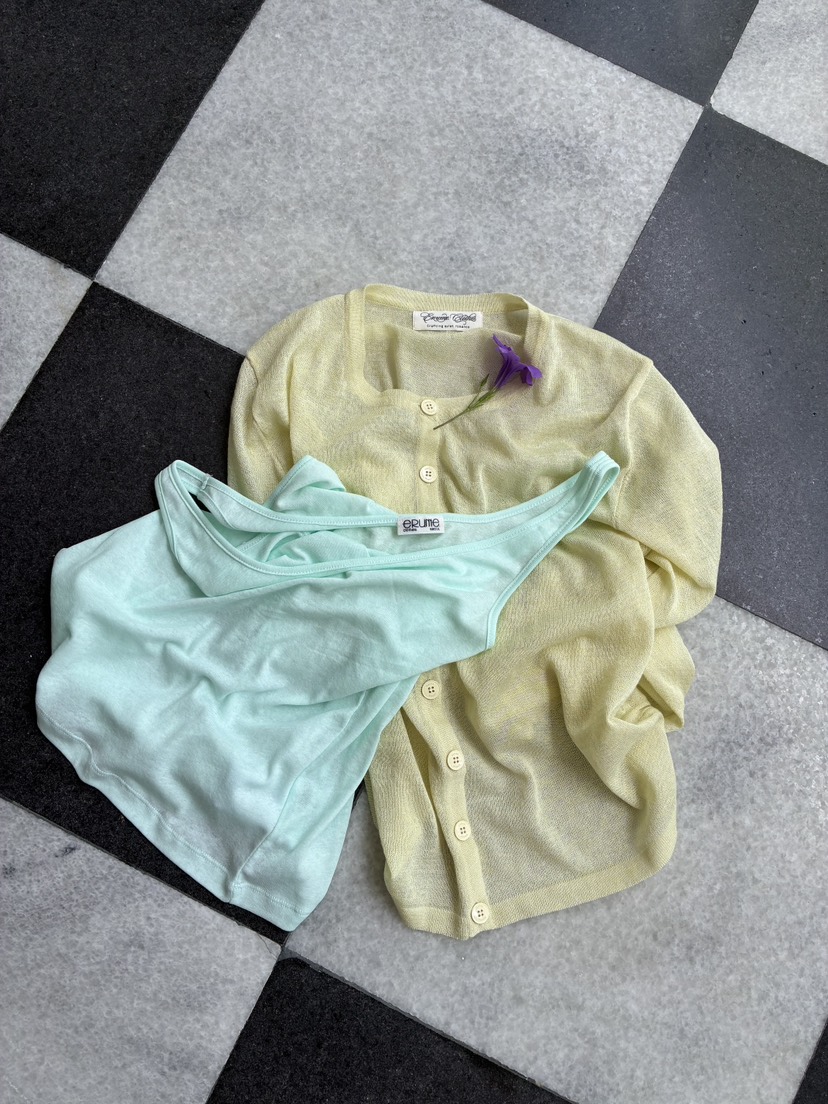 ERUME韓國東大門代購女士新品人氣26春夏休閑熱賣吊帶背心ERUME吊帶/背心