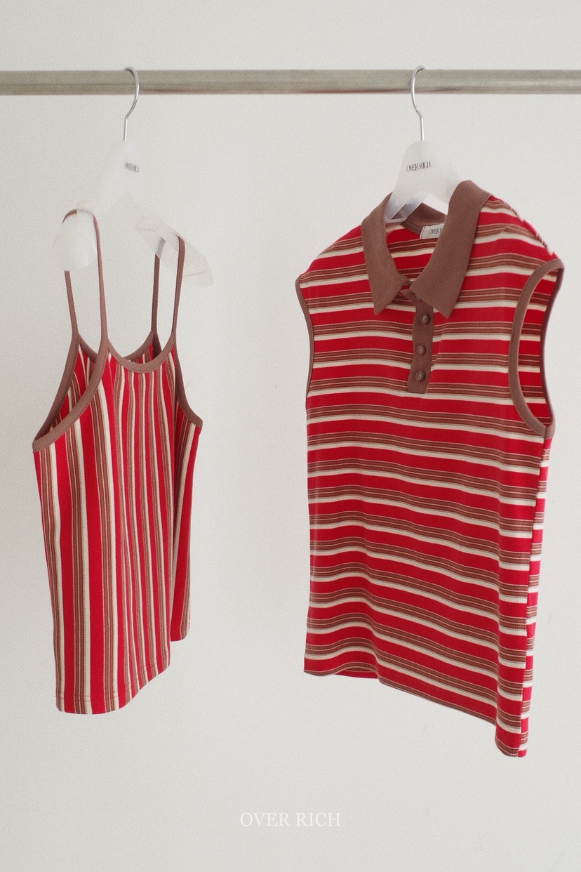OVER RICH東大門代購女士新品人氣休閑職業真品吊帶背心OVER RICH吊帶/背心
