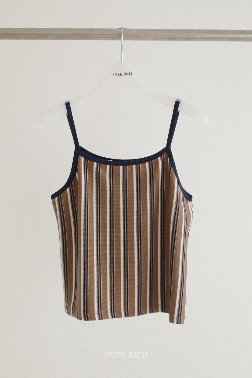 OVER RICH東大門代購女士新品人氣休閑職業真品吊帶背心OVER RICH吊帶/背心圖色2