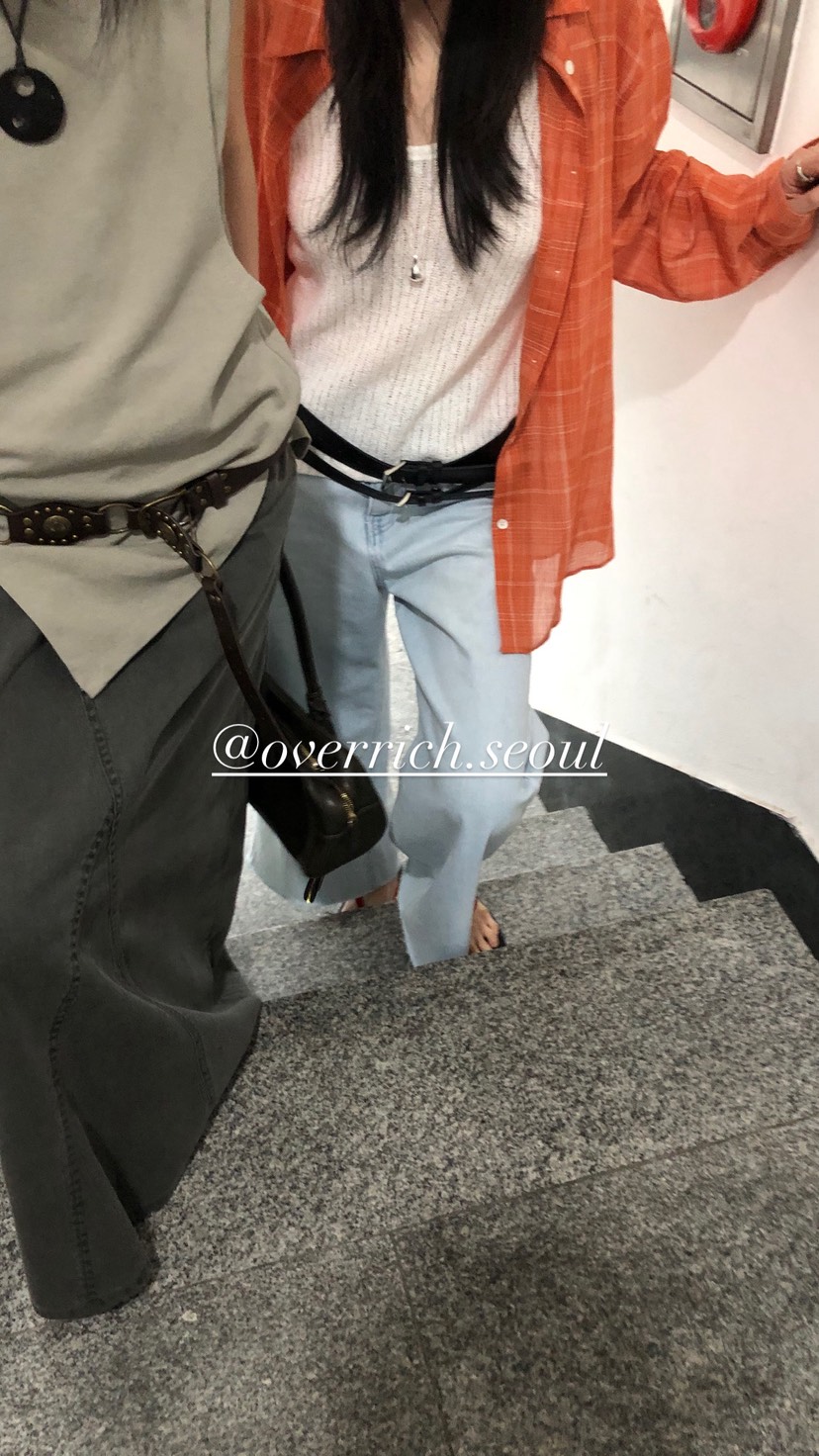 OVER RICH韓國東大門直郵女裝新款時尚26春夏人氣推薦長裙OVER RICH長裙