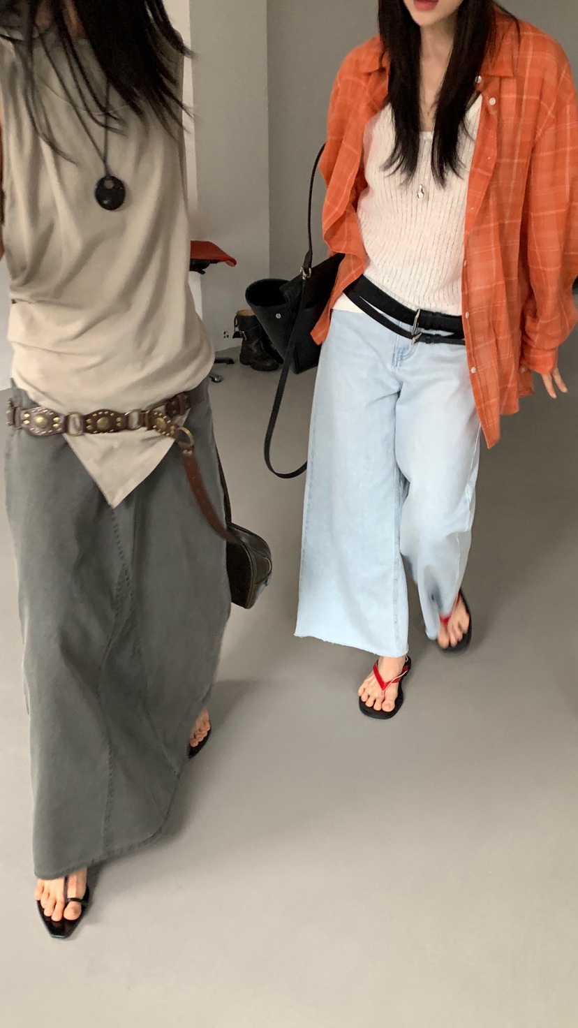 OVER RICH韓國東大門直郵女裝新款時尚26春夏人氣推薦長裙OVER RICH長裙