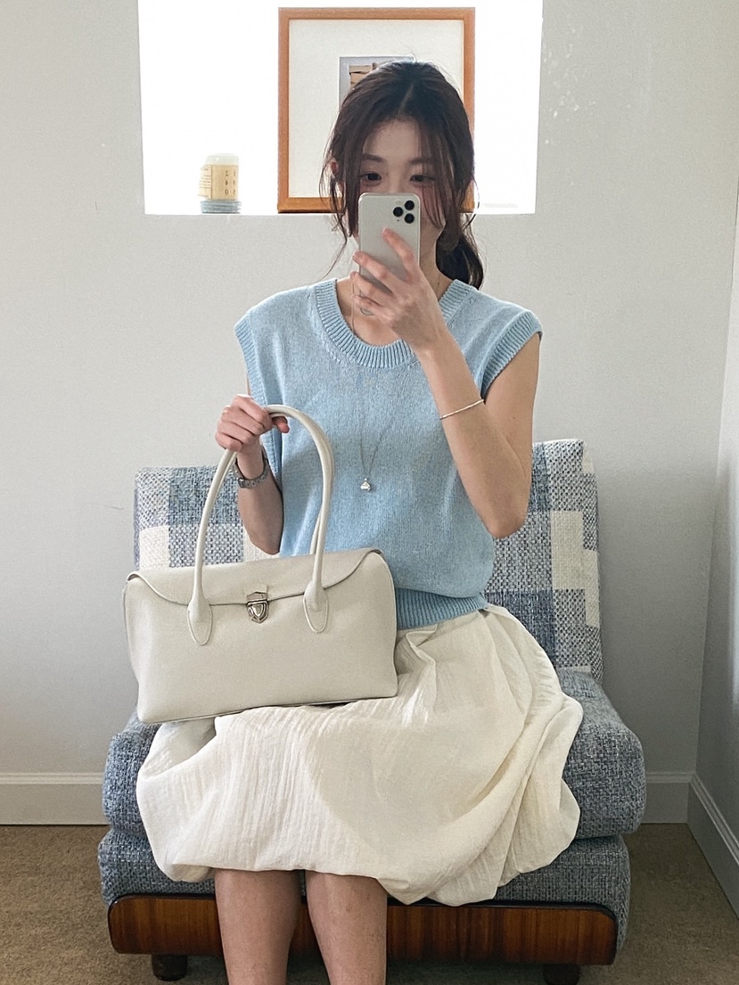 ERUME韓國代購女裝新品職業推薦手拿包腋下包不含小包皮革ERUME手拿包/腋下包