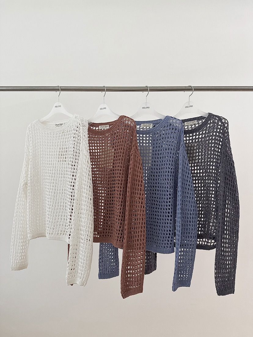 ERUME韓國東大門直郵女裝新品職業26春夏推薦時尚休閑針織衫ERUME針織衫