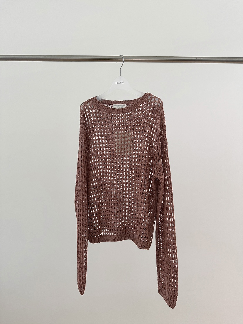 ERUME韓國東大門直郵女裝新品職業26春夏推薦時尚休閑針織衫ERUME針織衫圖色2