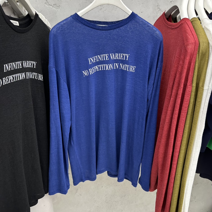 SIXTEEN韓國直郵實拍女士新款熱賣26春夏推薦職業長袖T恤SIXTEEN長袖T恤圖色4