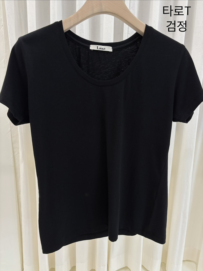 KONI/LAKE-A韓國直郵女士新品推薦真品休閑26春夏人氣T恤KONI/Lake SideT恤圖色5黑色