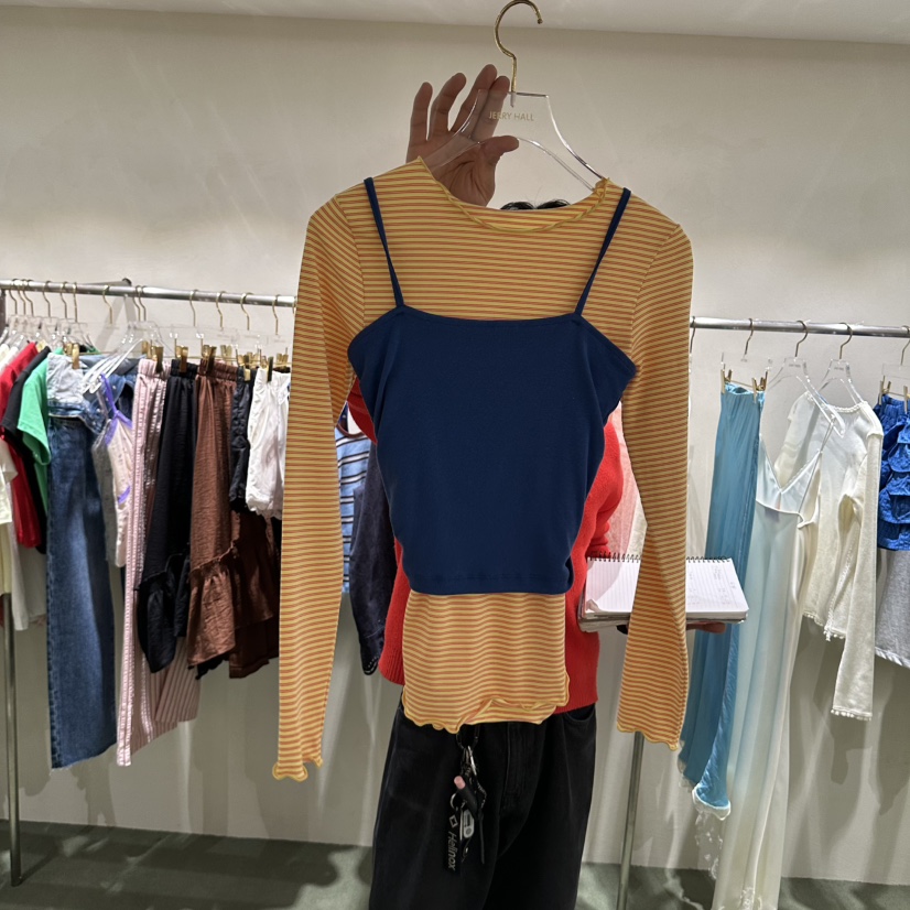 JERRY HALL-P韓國東大門代購女裝新品休閑人氣時尚套裝JERRY HALL套裝圖色2