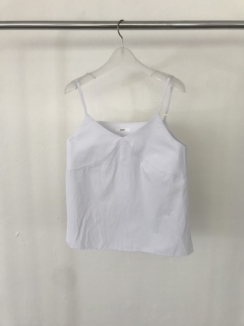 MAINT韓國代購女士新款26春夏休閑職業人氣熱賣推薦吊帶背心MAINT吊帶/背心圖色1藍色