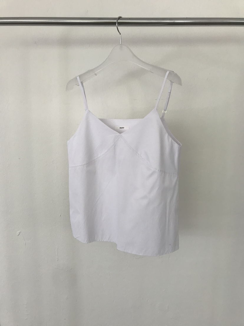 MAINT韓國代購女士新款26春夏休閑職業人氣熱賣推薦吊帶背心MAINT吊帶/背心圖色2白色