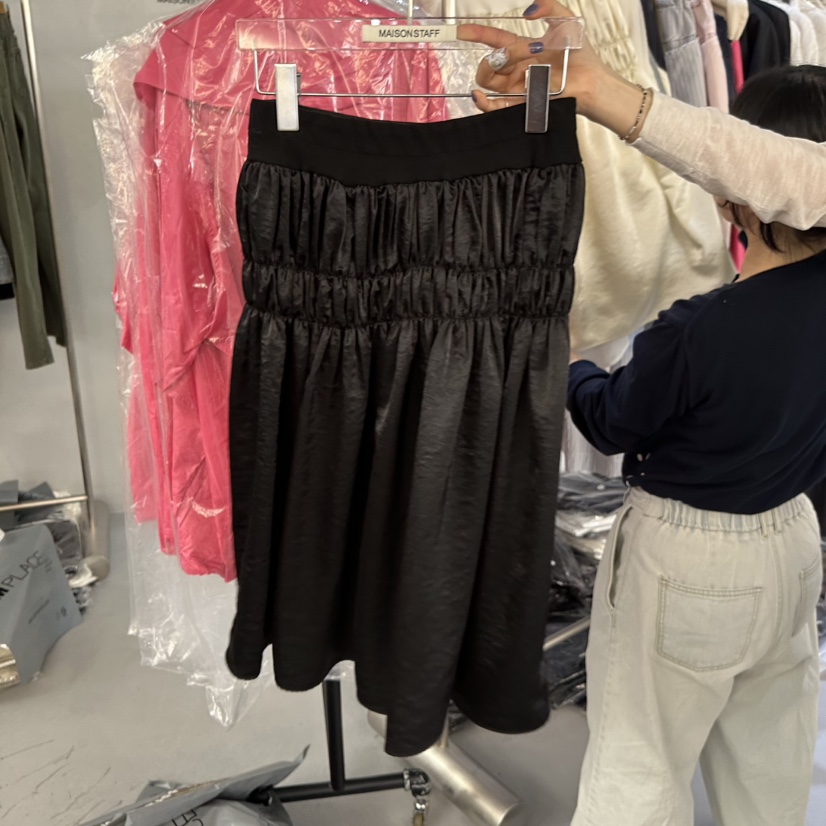 DOUBLE STANDARD/LE SMOKING/MAISONSTAFF韓國東大門代購女裝新款熱賣半身裙中短裙MAISONSTAFF半身裙/中短裙圖色2