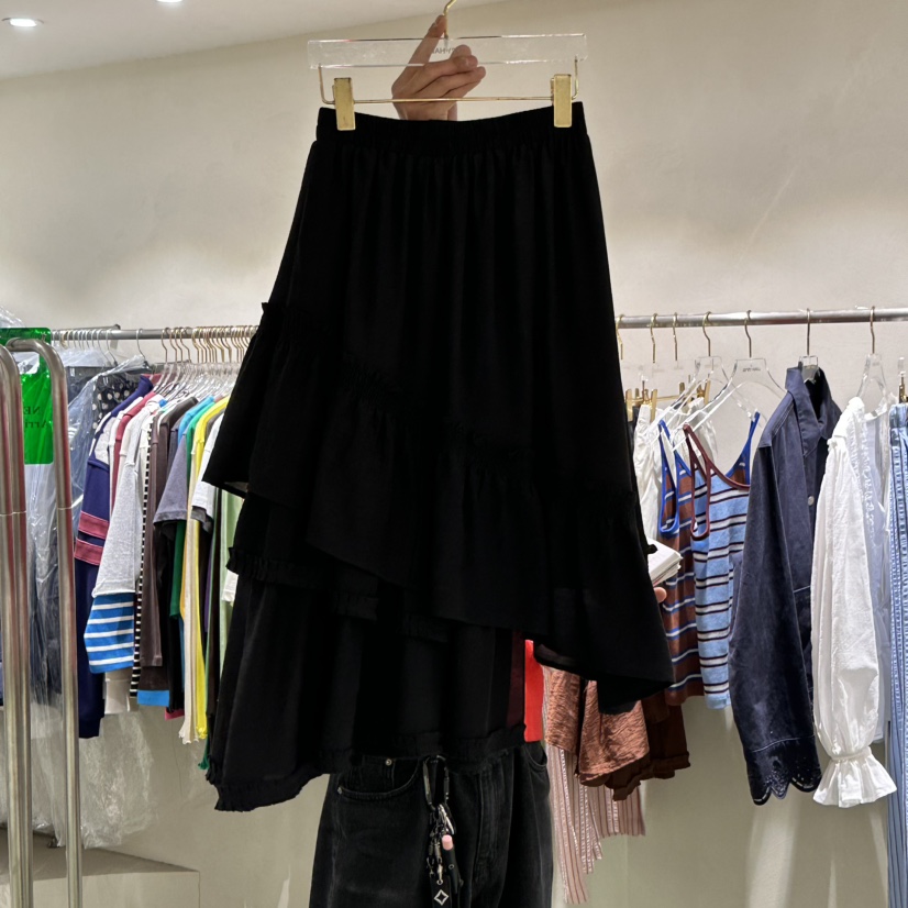 JERRY HALL-P韓國直郵女士新品職業人氣休閑半身裙中短裙JERRY HALL半身裙/中短裙