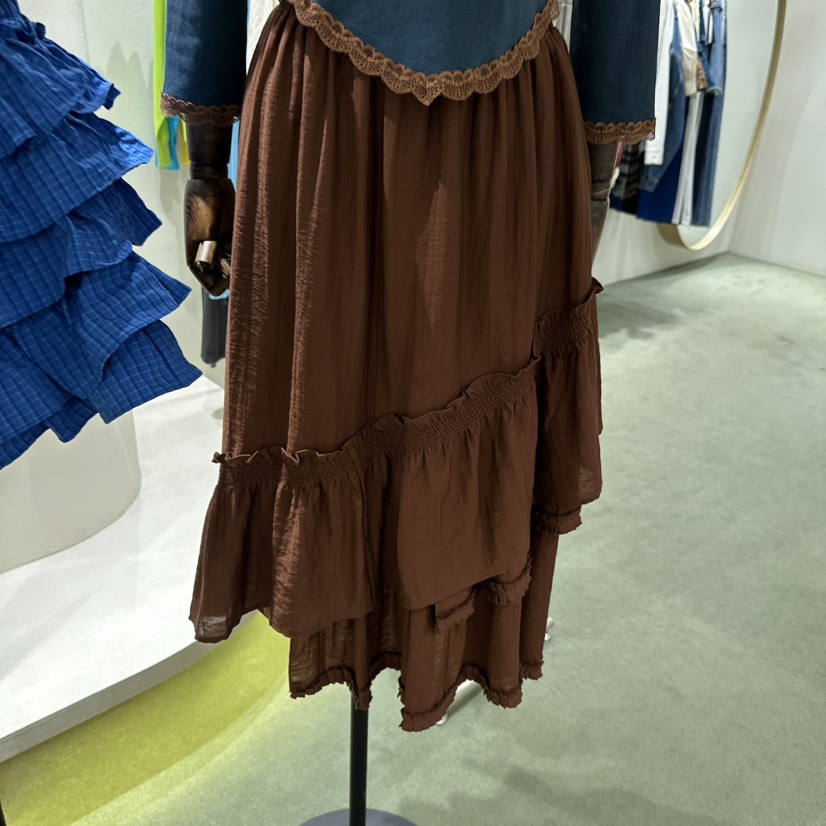 JERRY HALL-P韓國直郵女士新品職業人氣休閑半身裙中短裙JERRY HALL半身裙/中短裙圖色1