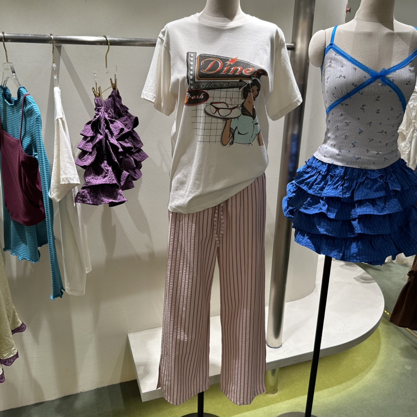 JERRY HALL-P韓國直郵女士新品推薦26春夏休閑職業時尚T恤JERRY HALLT恤