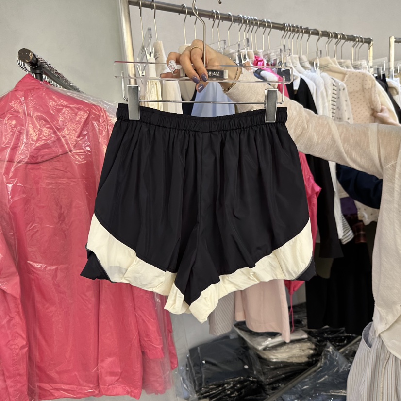 DOUBLE STANDARD/LE SMOKING/MAISONSTAFF韓國代購女裝新款休閑短褲MAISONSTAFF短褲