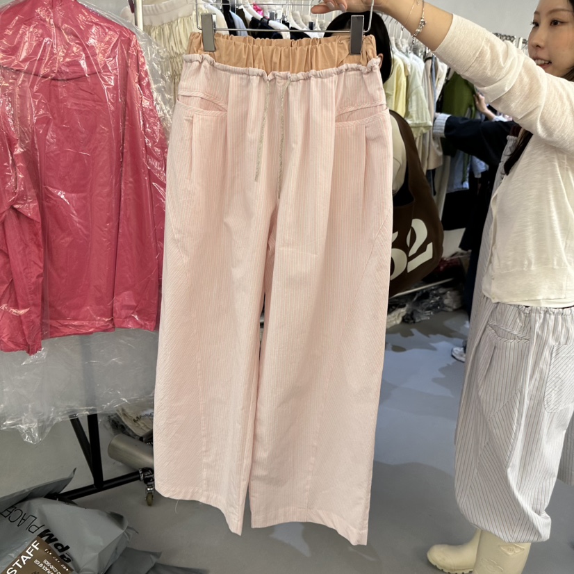 DOUBLE STANDARD/LE SMOKING/MAISONSTAFF韓國直郵女士新品熱賣休閑褲MAISONSTAFF休閑褲圖色1