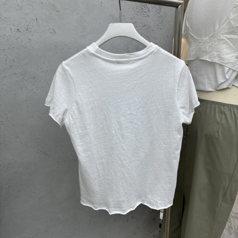 SIXTEEN韓國直郵實拍女士新款26春夏時尚人氣休閑職業T恤SIXTEENT恤