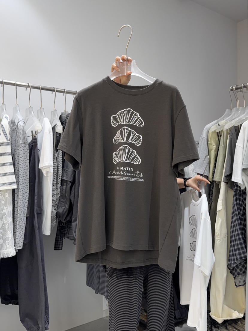 LOOKK/MIMME韓國東大門直郵女裝新款推薦熱賣26春夏職業T恤LOOKK/MIMMET恤圖色3