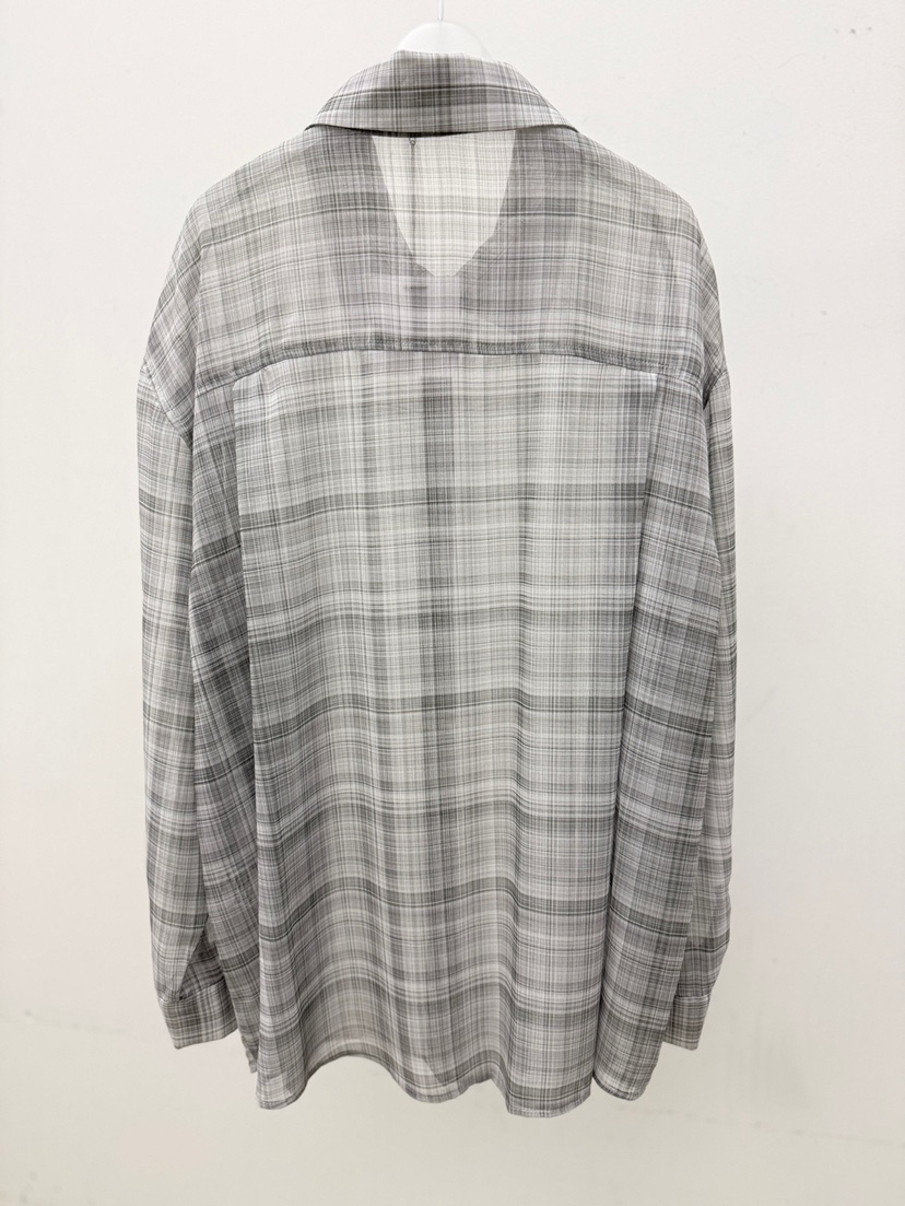 CM韓國直郵實拍女士新品人氣熱賣職業襯衫蕾絲衫格子雪紡CM_centimeter襯衫/蕾絲衫