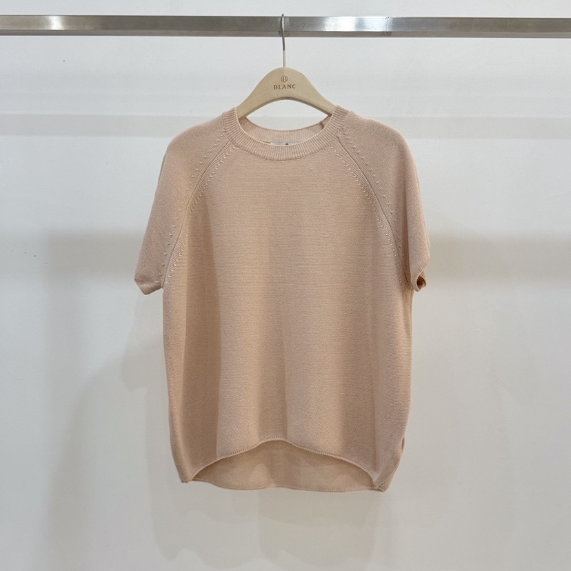 BLANC-A韓國直郵女士新品職業休閑推薦時尚針織衫棉質羅紋BLANC-A針織衫圖色3