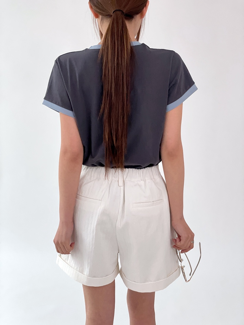 BOUND.A韓國代購女裝新品人氣推薦時尚26春夏熱賣休閑短褲BOUND.A短褲