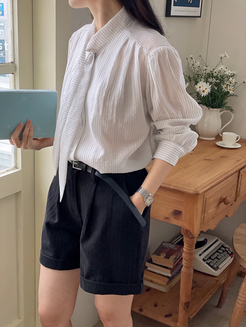 BOUND.A韓國代購女裝新品人氣推薦時尚26春夏熱賣休閑短褲BOUND.A短褲