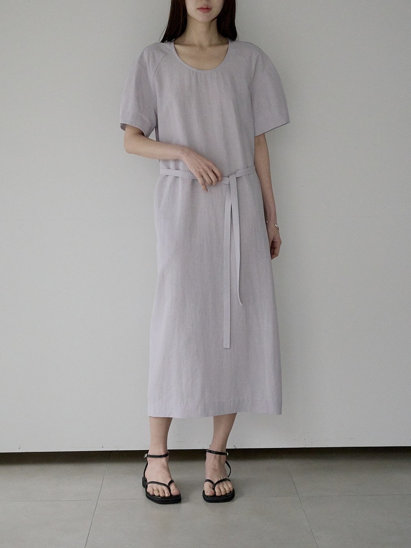 CULLUM韓國東大門直郵女士新品時尚推薦人氣連衣裙含腰帶CULLUM連衣裙